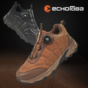 [에코로바] 남성 겨울 다이얼 패딩슈즈 퍼 안감 하이킹 트레킹슈즈 S-ER2299