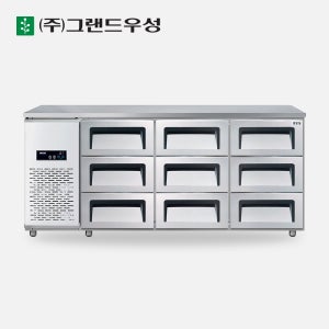 우성 업소용 서랍식냉장고 1800 높은 서랍냉장고 카페 식당 영업용