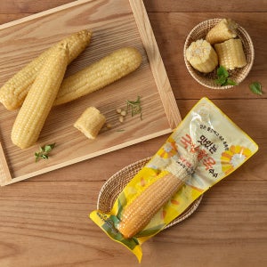 [진공멸균포장] 바로먹는 국내산 찰옥수수 강원도 삶은옥수수