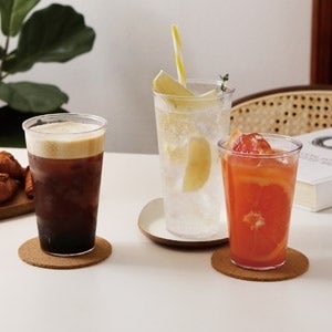 바이오플라스틱 매장용 다회용컵 600ml (20온스) 28개 1박스