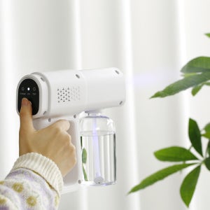 퀸센스 나노 스프레이건 코로나 방역 가정용 소독기 연무기 업소용 휴대용