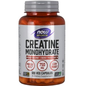 나우푸드 크레아틴 750mg 모노하이드레이트 120베지캡슐