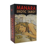 [성인] 미니 마나라 타로카드 Manara Erotic Tarot Mini [한글해설서+주머니증정]