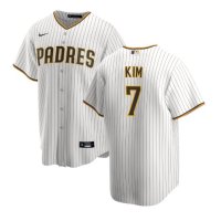 나이키 샌디에이고 KIM 7 레플리카 유니폼 San Diego Padres Nike Home Replica Custom Jersey