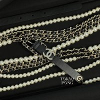 샤넬 2020/AW 공방컬렉션 체인 진주 벨트 chanel chain pearl belt