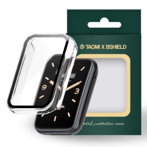 TAOMI 샤오미 미밴드7 프로 풀커버 강화유리 케이스