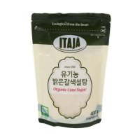 이타자 유기농 밝은 갈색설탕 (400g x 2봉)