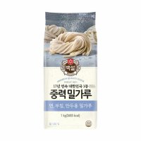 백설 중력밀가루 면,부침,만두용 밀가루 (1kg x 5)