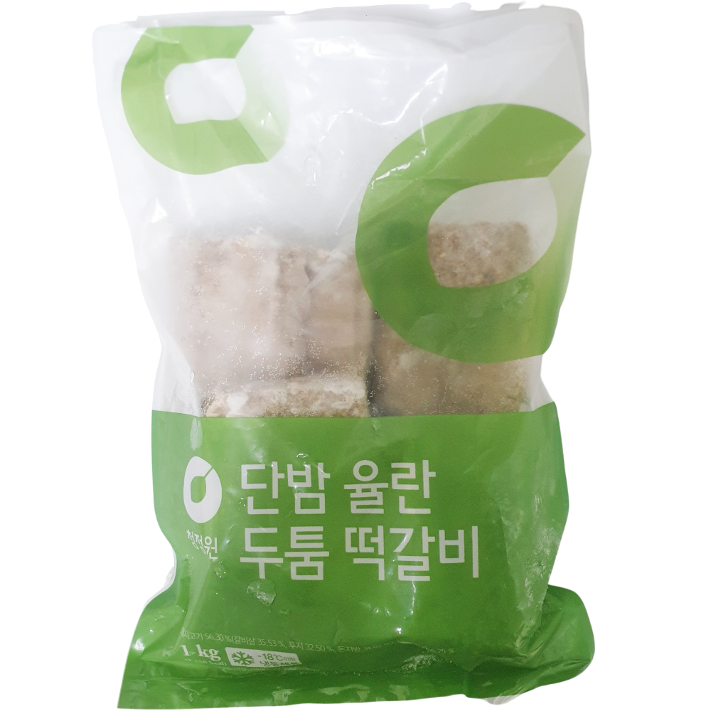 청정원 달밤 율란 두툼 떡갈비 1kg