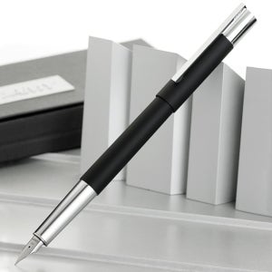 라미 만년필 스칼라 매트블랙 선물용 고급 펜각인 필기구