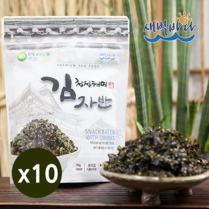 완도 청정해역 조미 고소한 김자반볶음 50g x 10봉 LAJB5010