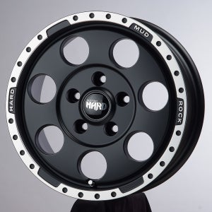 하드머드락 블랙무광 15인치휠 (8126) 부산 양산 무료장착 포터2 전륜휠
