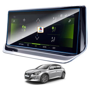 푸조 208 e208 내비게이션 강화유리 액정보호 필름 알뤼르 GT