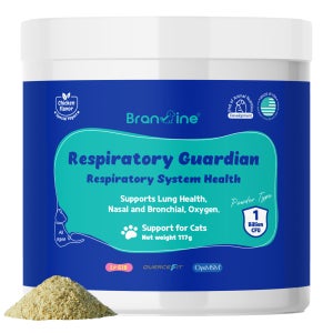 브랜바인 고양이 호흡기 영양제 콧물 기침 비염 코막힘 천식 감기 허피스 헤어볼 엘라이신