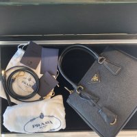 [PRADA] [BOTTO] 프라다 갤러리아 사피아노 가죽 토트 스몰 백 1BA896 NZV F0002