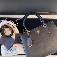 [PRADA] [BOTTO] 프라다 갤러리아 사피아노 가죽 토트 미듐 백 1BA863 NZV F0002