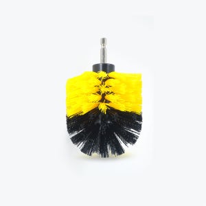 전동 드릴용 청소브러쉬 반원 3.5인치 나일론 브러쉬탭 / 세면대 변기 차량휠타이어용