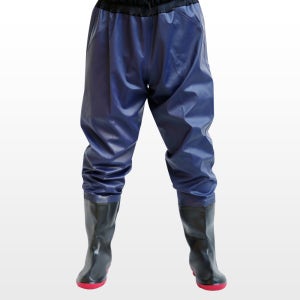 데팡스 허리장화 낚시장화 해루질장비 갯벌 체험옷 바지 웨이더 고무 장화