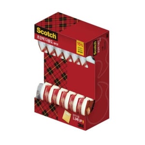 [3M 스카치]초강력 다용도 테이프 세이빙팩 디스펜서/리필 12개/12롤