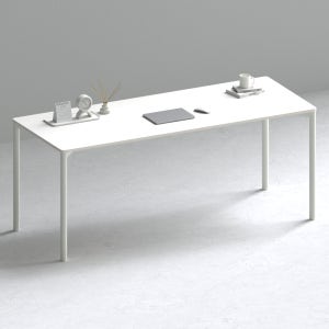 209애비뉴 제로데스크 에보 컴퓨터 게이밍책상 1800x600mm, 화이트상판+화이트프레임