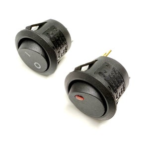 2P 2단 3P 2단 원형 라커 선형 on/off 스위치 DC12V