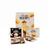 제주 우도삼춘땅콩샌드80g 12개입 씬포테이토 땅콩쿠키 마음샌드