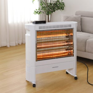 대우 고효율 나노카본램프 이동식 3단 카본히터 3kw/온풍히터 온풍기 전기히터 전기난로 전기스토브
