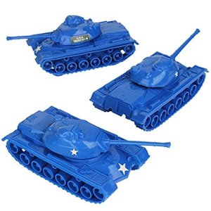 그린아미맨 토이솔져 피규어 탱크 블루