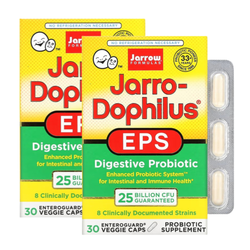 <b>자로우 도필러스 EPS</b> 다이제스티브 프로바이오틱 유산균 <b>250억 30</b>정 2통