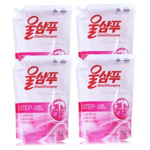 애경 울샴푸 1.8L리필X4개