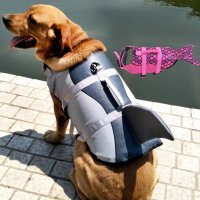 강아지 구명조끼 Pet Dog Safety Swimsuit Life Jacket