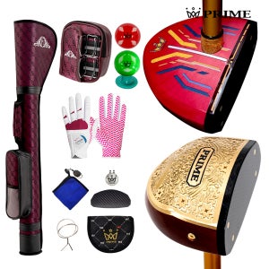 프라임 파크골프 4스타 여성 레드헤드 국산 최고급 파크골프채 세트 12종 풀세트