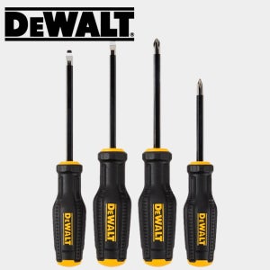 디월트 십자 일자 드라이버 세트 정밀 주먹 스크류 드라이버 4pcs 65101021405