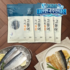 피터씨마켓 가시제로 노르웨이 순살고등어 플러스 900g, 4개