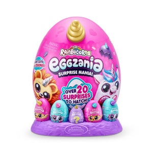 레인보우콘 에그자니아 서프라이즈 마니아 모찌 애착 유니콘 봉제 동물 고양이 강아지 토끼 인형