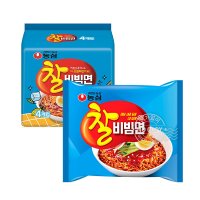 농심 찰비빔면130g 4입