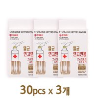 풍성 멸균 연고면봉 30p x 3개