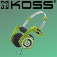 KOSS 코스 포르타 프로 클래식 그린 온이어 이어폰 헤드셋 포타프로