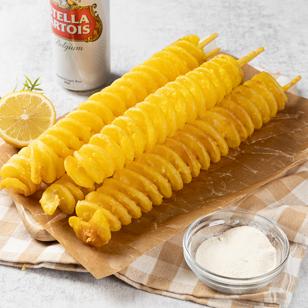 서원 돌돌 회오리감자 800g 80g x 10개입 분식 행사장 축제 휴게소 간식 냉동식품