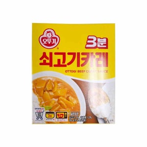 오뚜기 3분 쇠고기카레 200g 24개입 /box