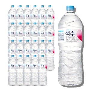 하이트진로 석수 유라벨 생수 2L, 24개