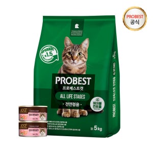 [N배송] 프로베스트 캣 5kg +캔 95gx2개