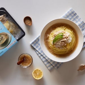 당진 길몽 국수맛집 초계국수 밀키트 1인분 닭국수 970g