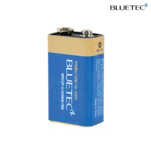 블루텍 6LR61 (9V) 패키지포장 알카라인 건전지 1개입 (30개)