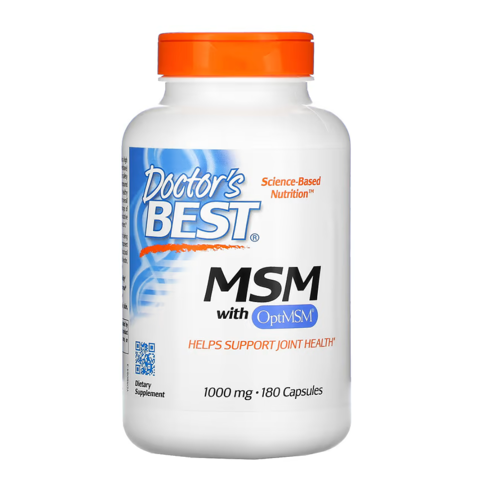 닥터스베스트 <b>MSM</b> 위드 옵티 <b>MSM</b> <b>1000mg</b> 180정