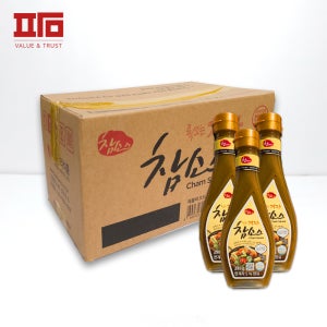우리식품 겨자참소스 290g X 20병 샤브샤브 연겨자소스