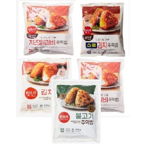 CJ 햇반쿡반 주먹밥 3봉 선택구매 불고기,김치치즈,버터장조림,치즈닭갈비