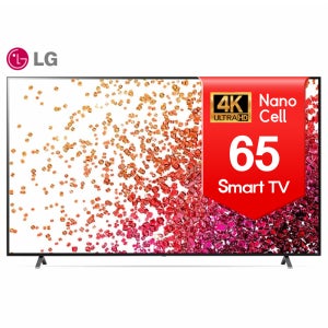 LG 나노셀 165cm(65인치) 4K UHD 스마트TV 65NANO75 수도권스탠드 설치