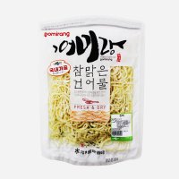 어미랑 진미채 백진미 실오징어채 국내가공 대용량 1kg