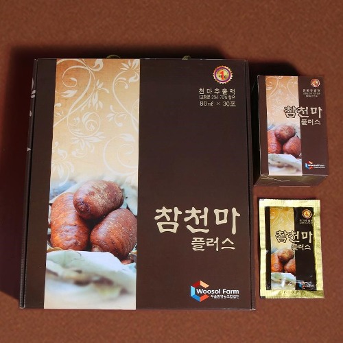 자연뿜뿜 <b>천마</b>즙 참 <b>천마</b> 등 <b>복합 추출물</b> 진액 액기스 플러스 80ml 30포 할머니 부모님 선물